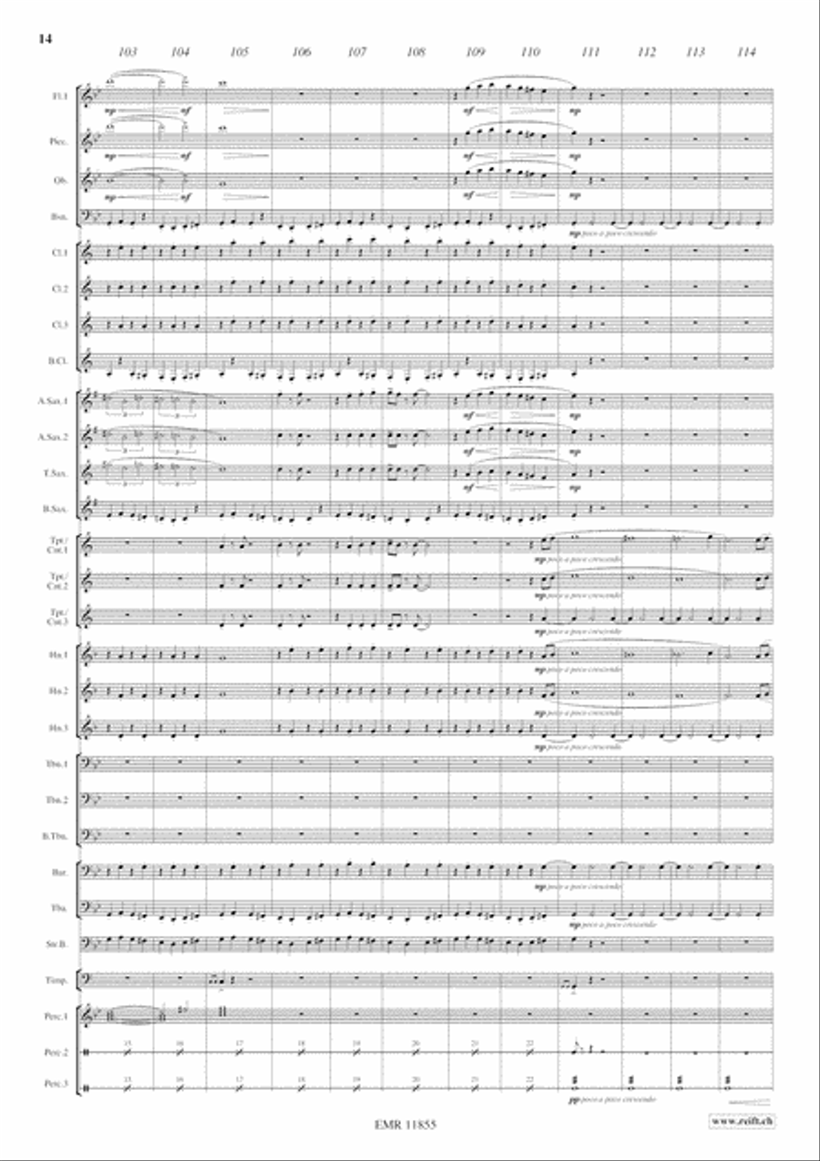 Roma Concert Band scores gallery preview page 15