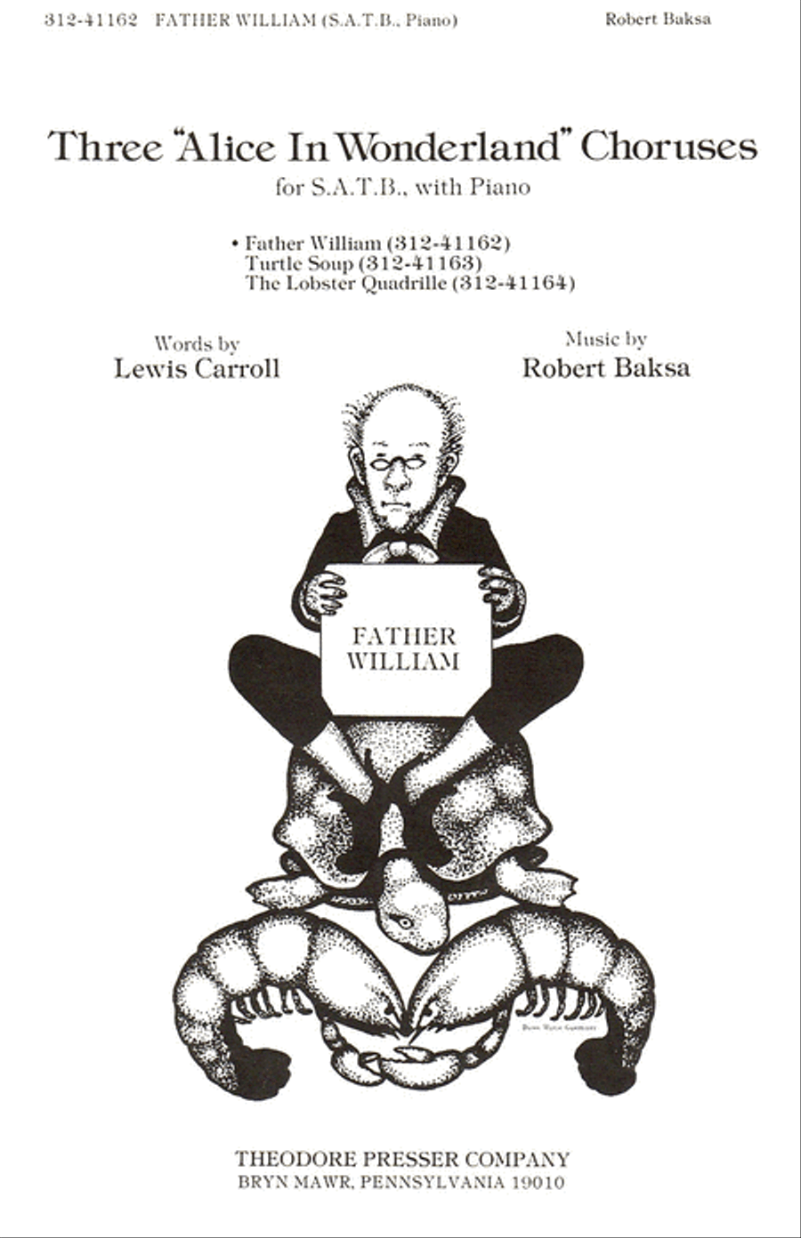 Father William Father William 4-Part scores gallery preview page 1