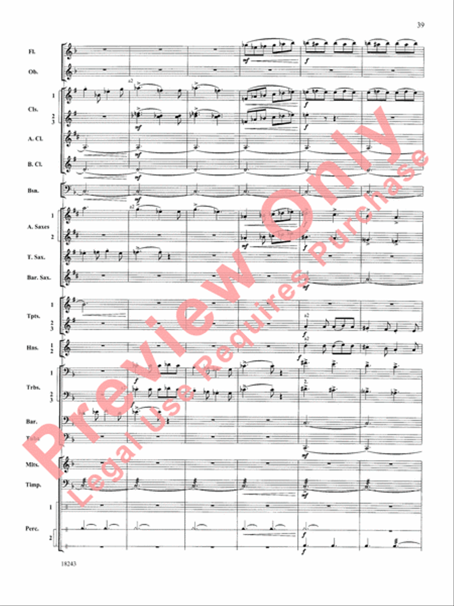 A Longford Legend A Longford Legend Concert Band scores gallery preview page 40
