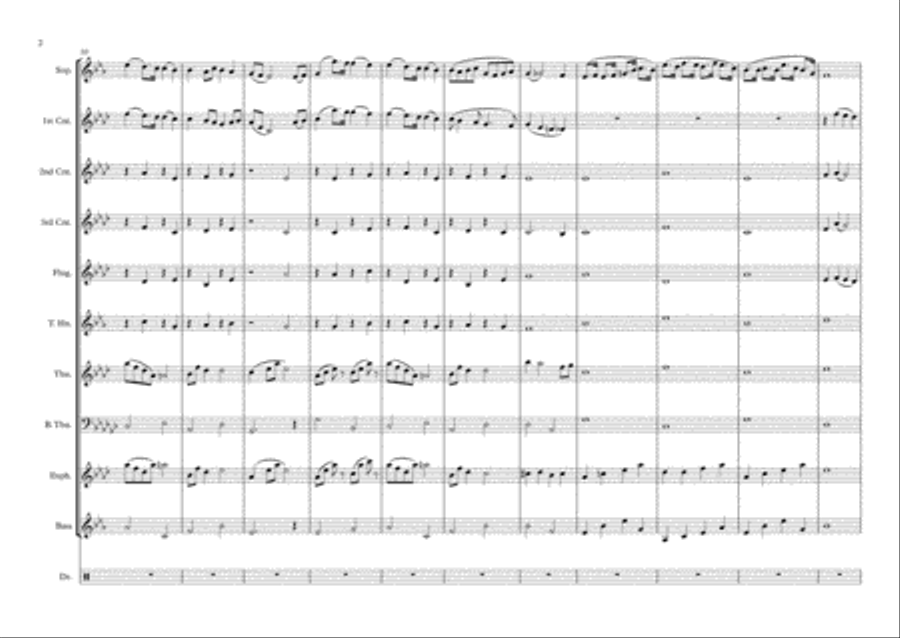 Antonin's Humoresque Antonin's Humoresque Brass Ensemble scores gallery preview page 2