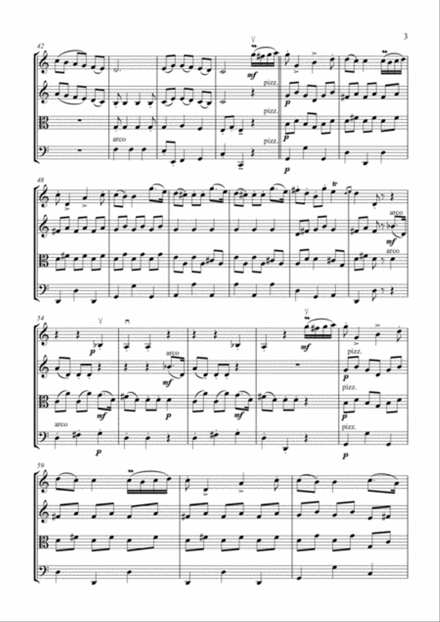 Minuet Minuet String Orchestra scores gallery preview page 4