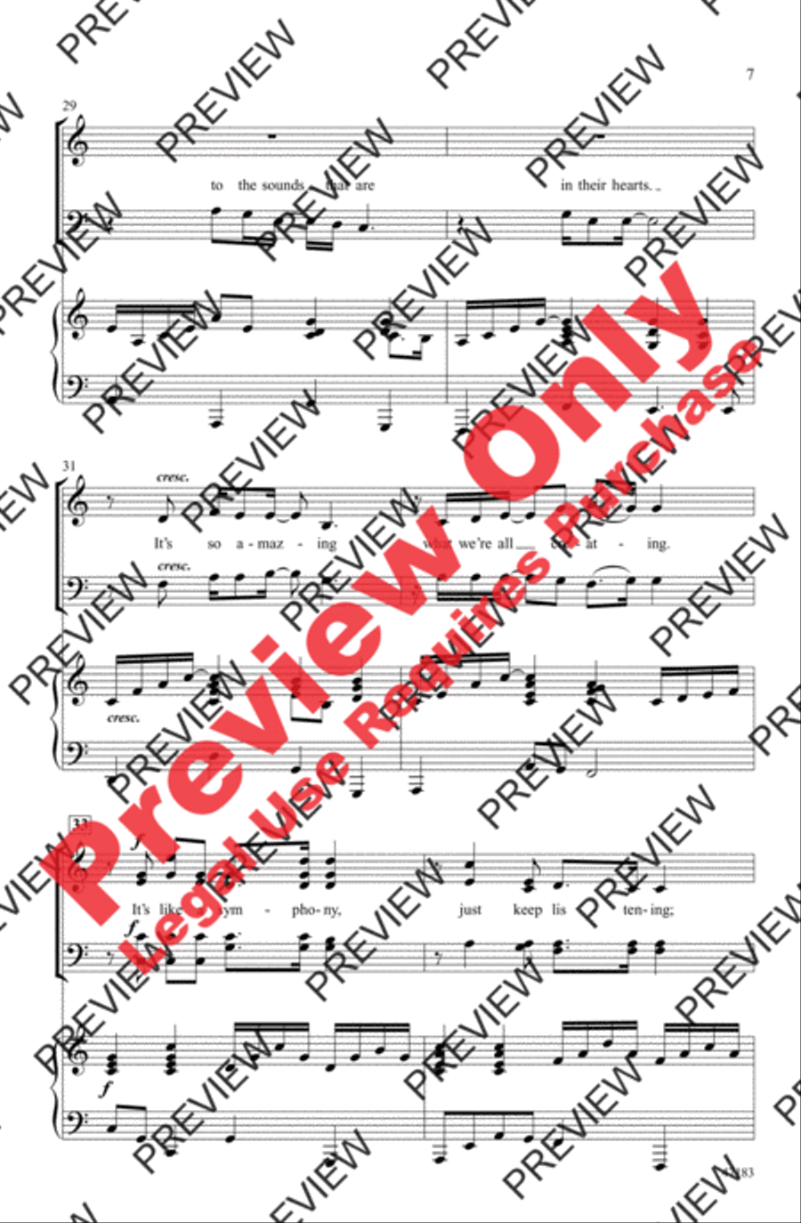 Glorious 4-Part scores gallery preview page 7