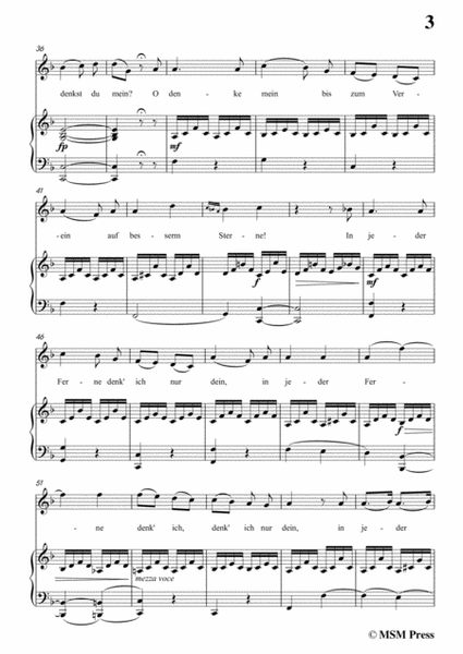 Schubert-Andenken,in F Major,for Voice&Piano image number null