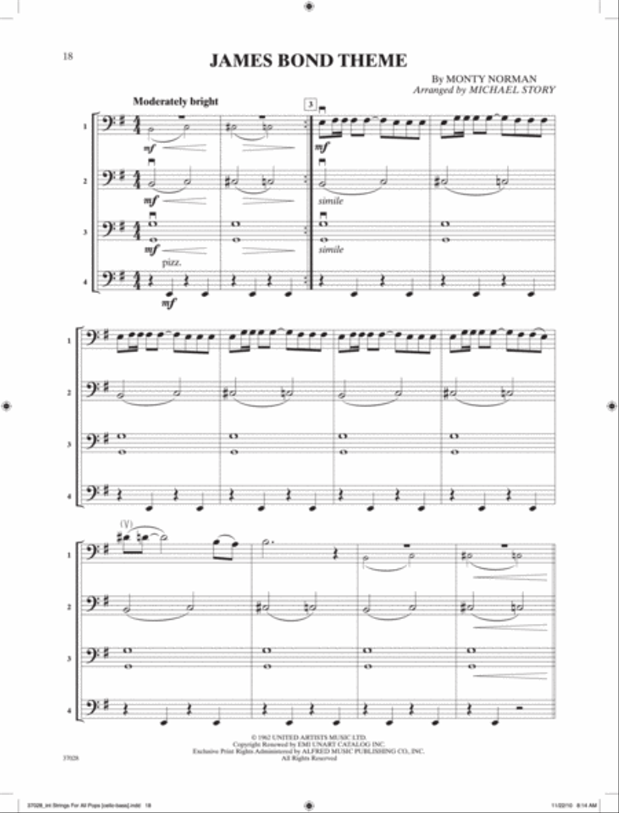Strings for All -- Solo-Duet-Trio-Quartet with Optional Piano Accompaniment Small Ensemble scores gallery preview page 4