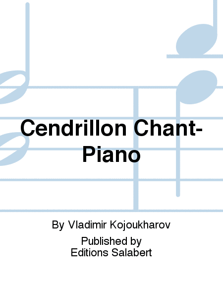 Cendrillon Chant-Piano