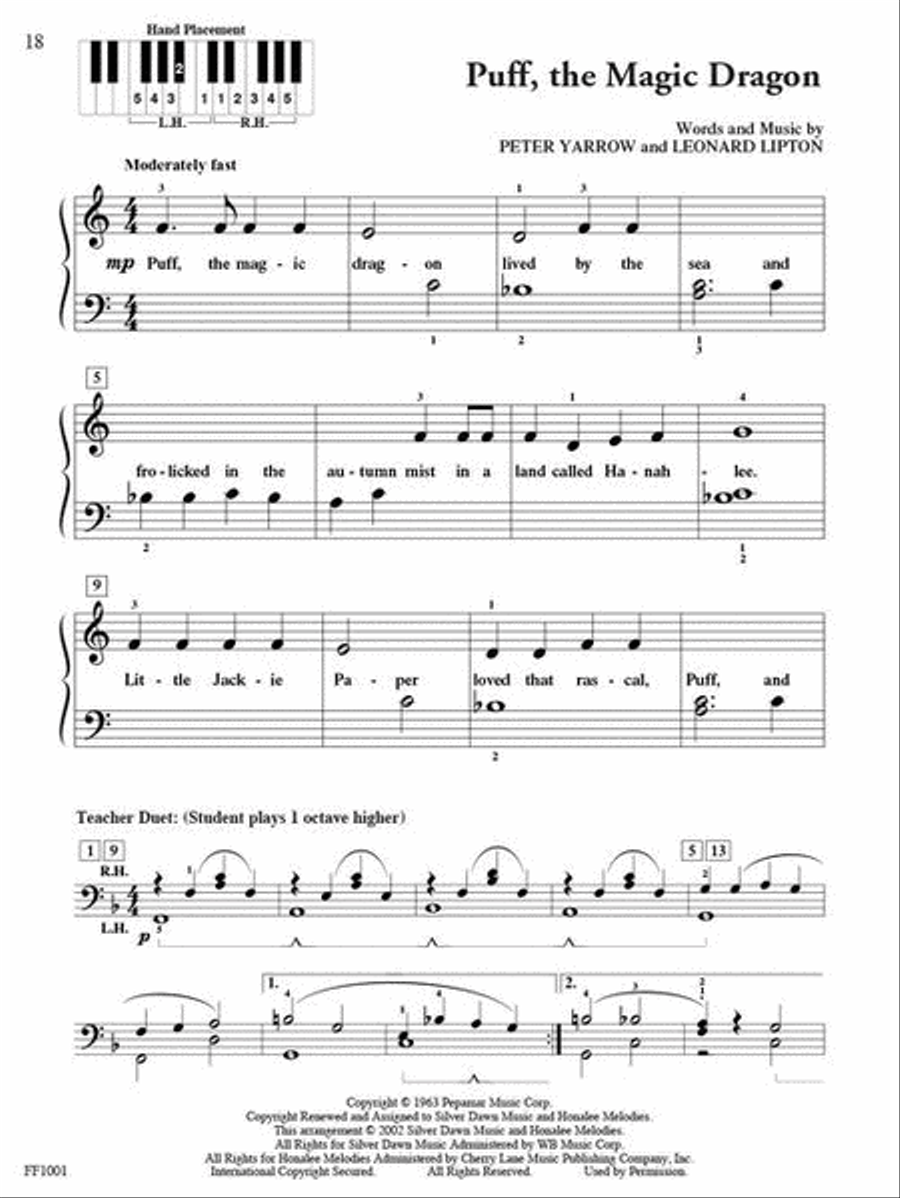 PlayTime® Piano Popular Piano Method scores gallery preview page 6