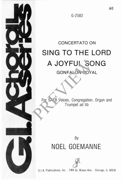 Sing to the Lord a Joyful Song