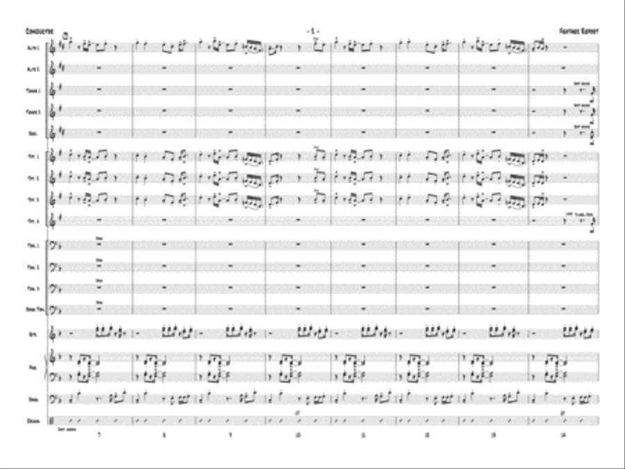 Feather Report Jazz Ensemble scores gallery preview page 3