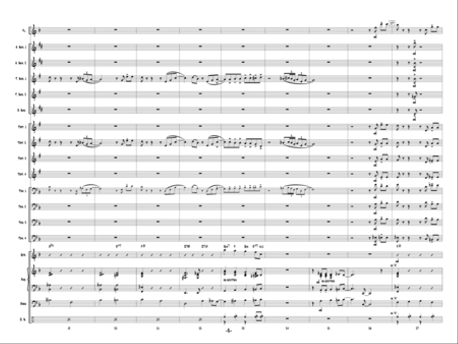 Walkin' The Blues Jazz Ensemble scores gallery preview page 4