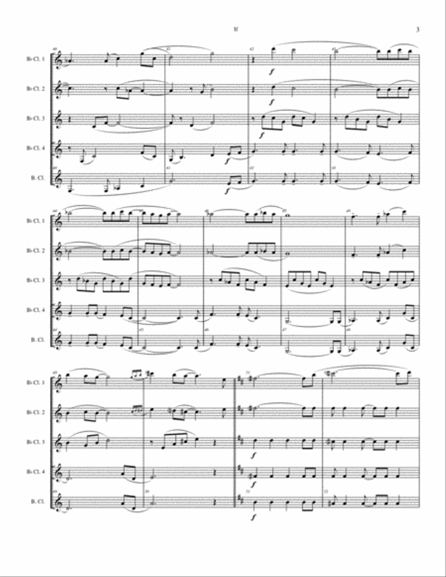 If Woodwind Ensemble scores gallery preview page 4