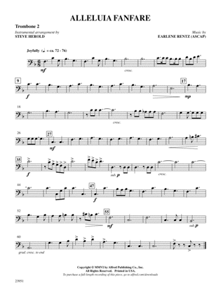 Alleluia Fanfare: 2nd Trombone