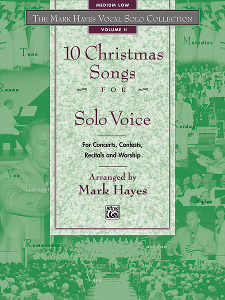 Mark Hayes Vocal Solo Collection: 10 Christmas Songs for Solo Voice - Medium Low (Book Only) image number null