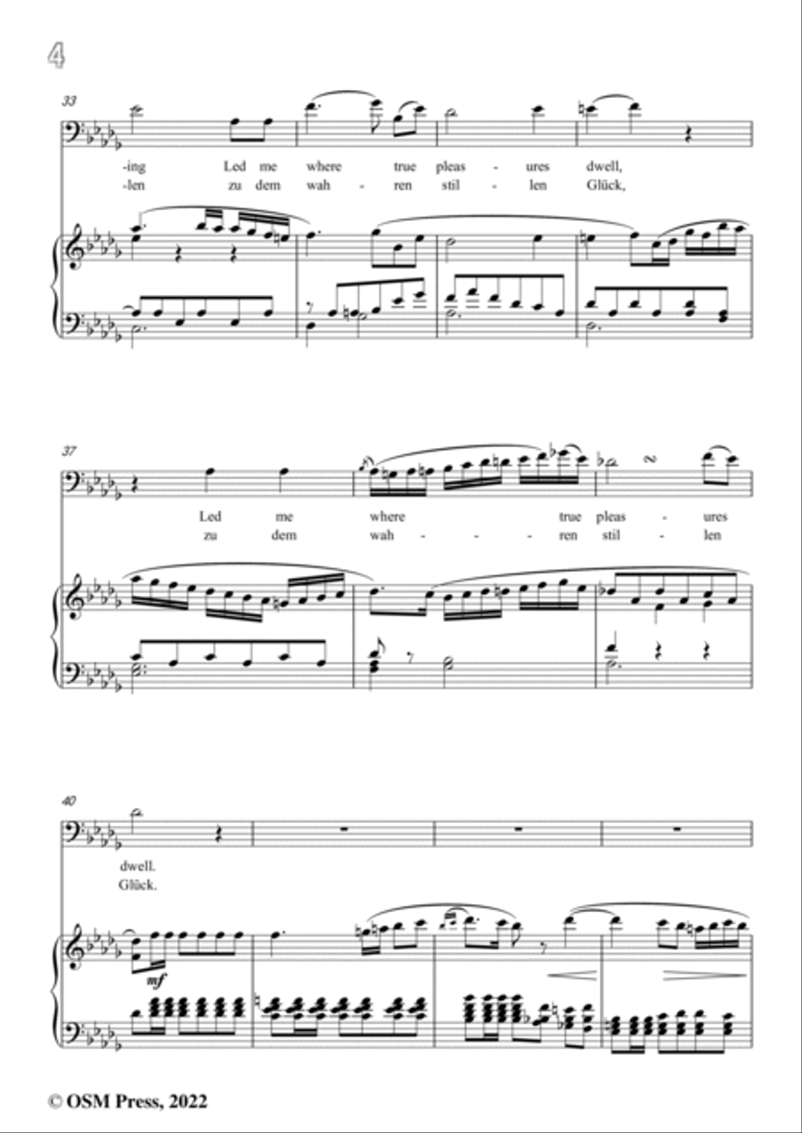 Spohr-Der Kriegeslust ergeben,in b flat minor Voice scores gallery preview page 6