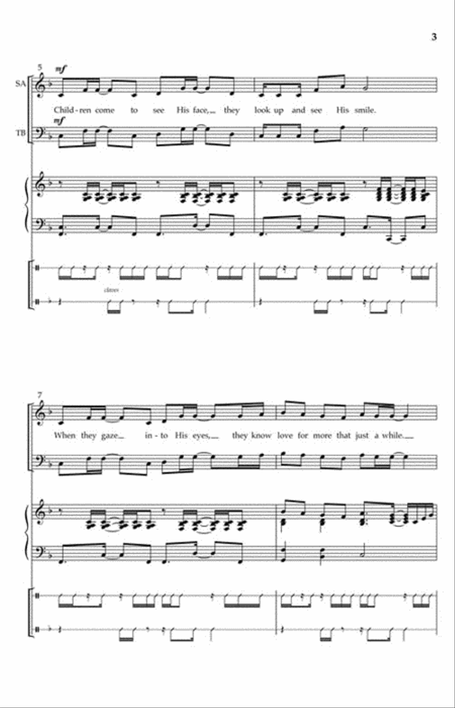 Watoto Waje Watoto Waje 4-Part scores gallery preview page 3