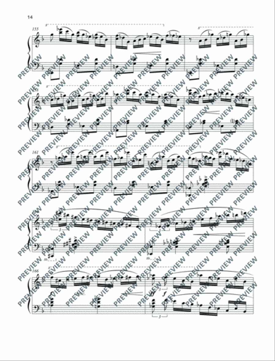 Jazzy Birthday to You Piano Solo scores gallery preview page 15