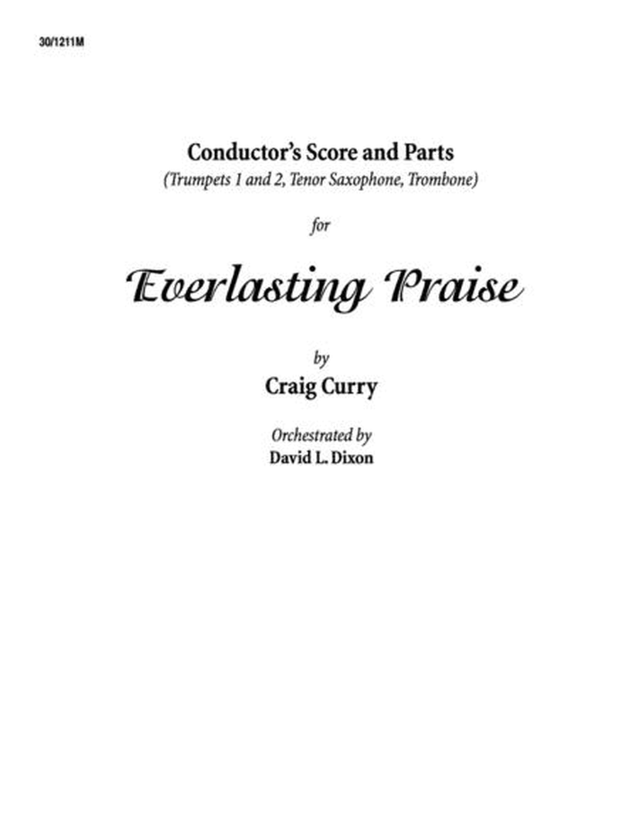 Everlasting Praise - Instrumental Parts