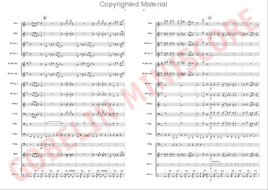 Jingle Bells Concert Band scores gallery preview page 3
