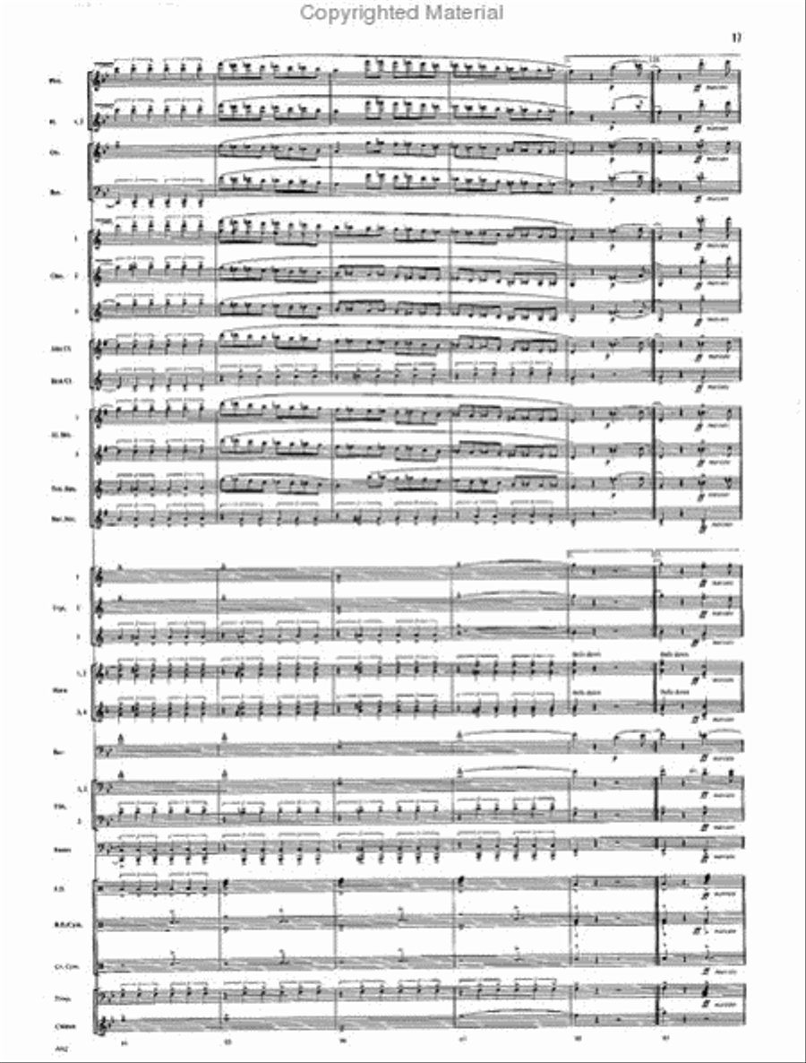 The Chimes of Liberty Concert Band scores gallery preview page 15