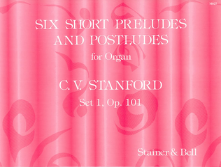 Book cover for Six Short Preludes and Postludes. First Set, Op 101