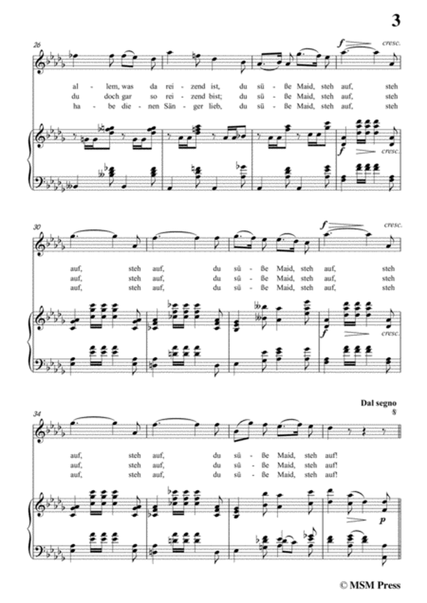 Schubert-Ständchen(Serenade),D.889,in D flat Major,for Voice&Piano image number null