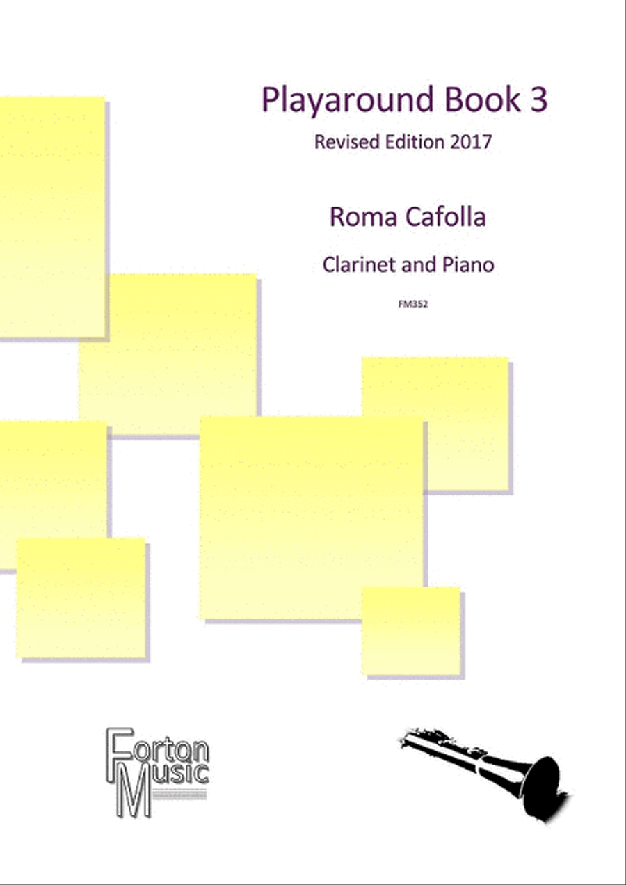 Playaround 3 Clarinet Revised Edition 2017 B-Flat Clarinet scores gallery preview page 1
