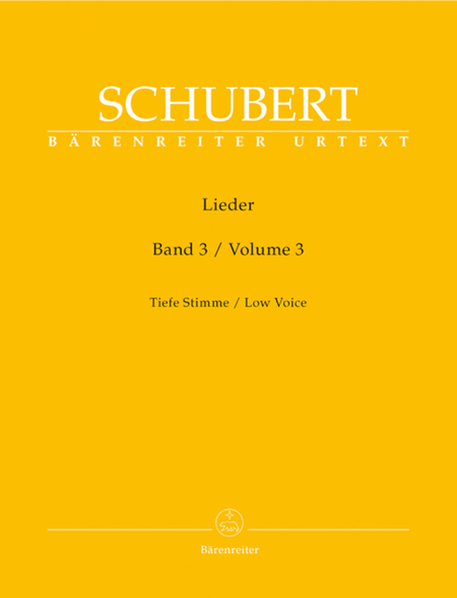 Lieder, Volume 3, Op. 80-98