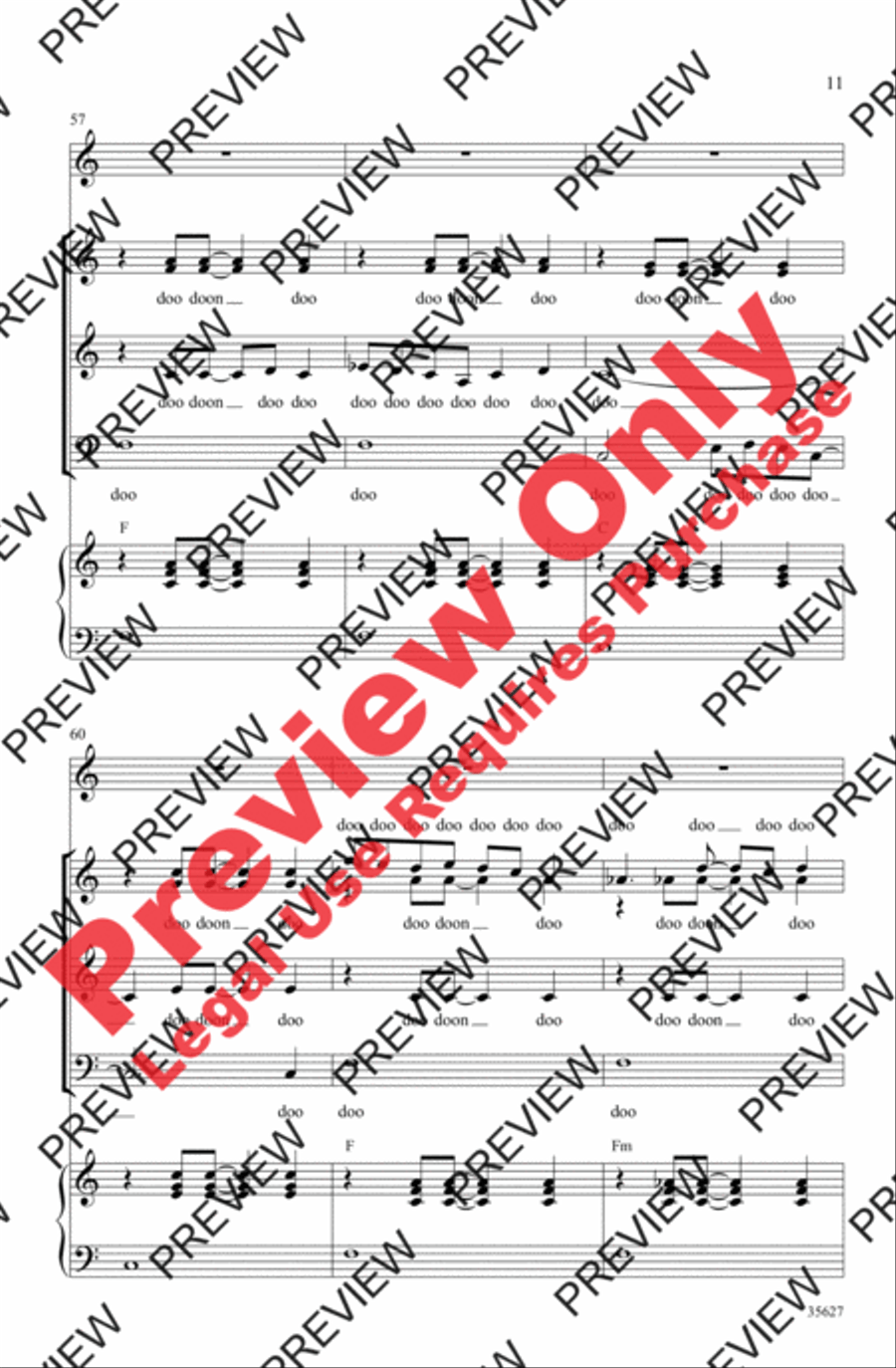 Over the Rainbow Over the Rainbow 3-Part scores gallery preview page 29