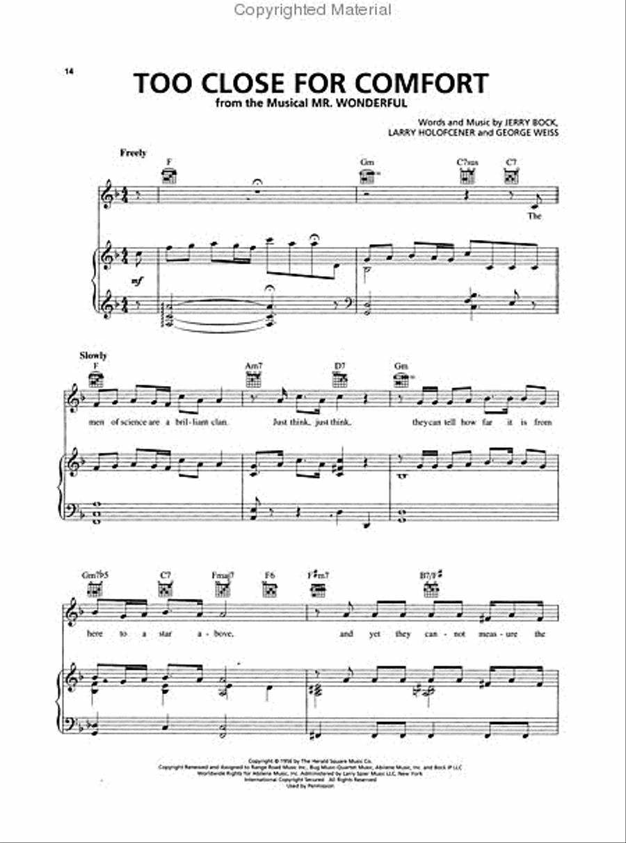 The Very Best of the Rat Pack Piano, Vocal, Guitar scores gallery preview page 4