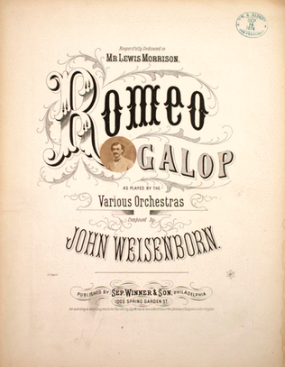 Book cover for Romeo Galop