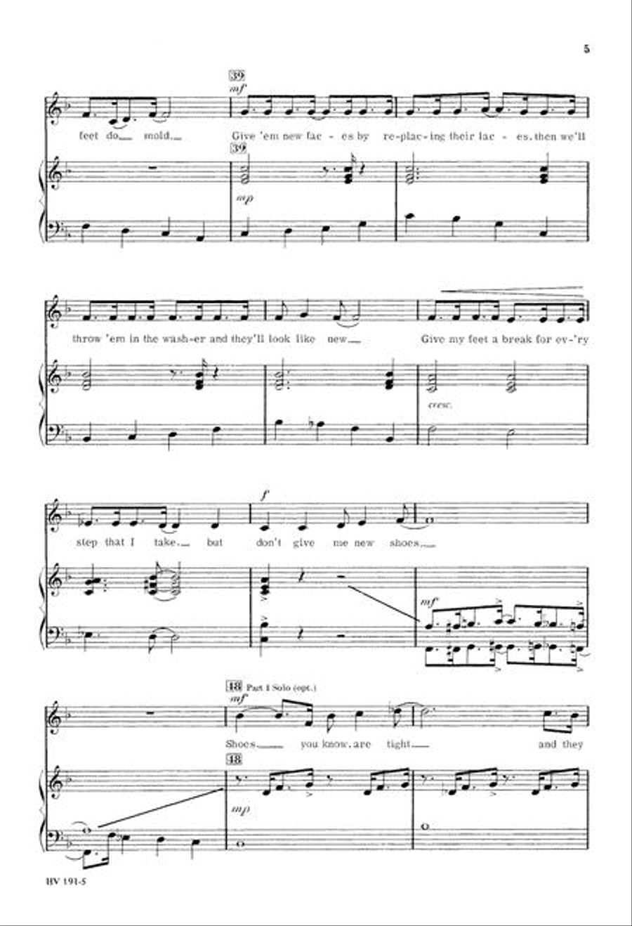New Shoes Blues 2-Part scores gallery preview page 5