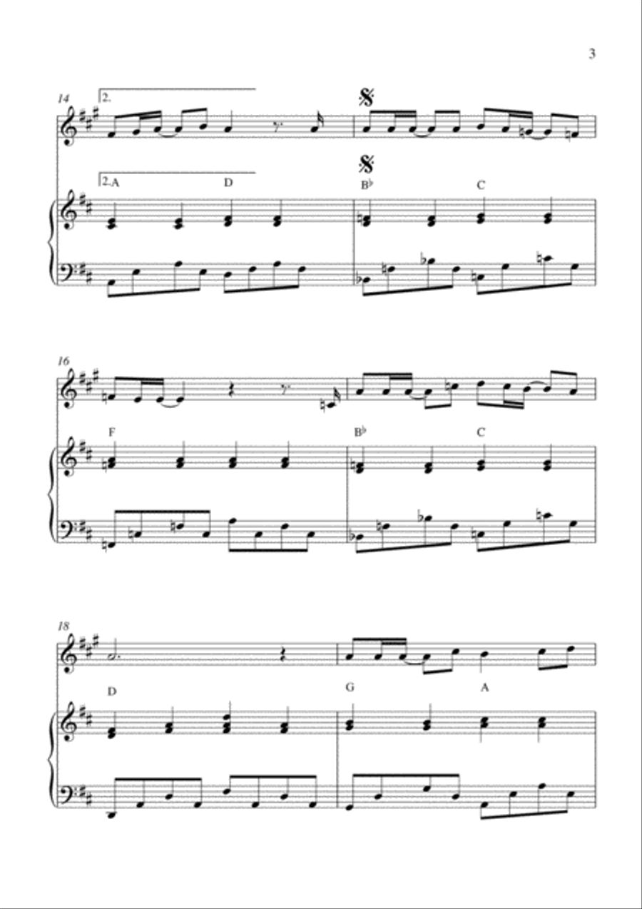 God Will Make A Way English Horn scores gallery preview page 3