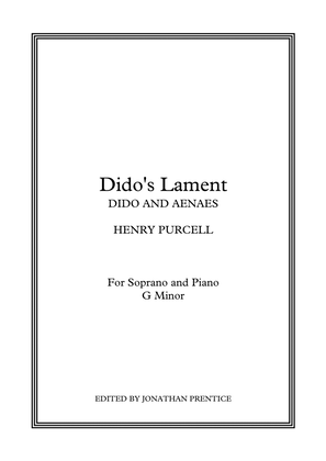 Book cover for When I Am Laid (Dido's Lament) - G Minor
