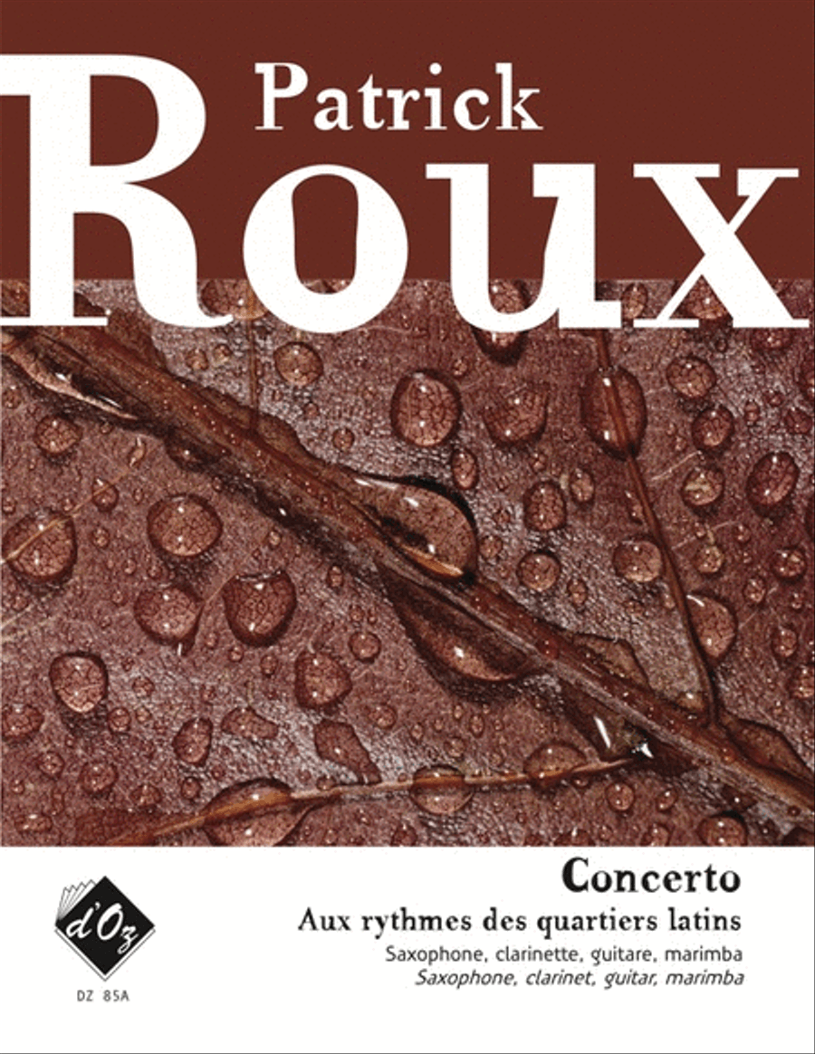 Concerto - Instruments solistes Clarinet scores gallery preview page 1