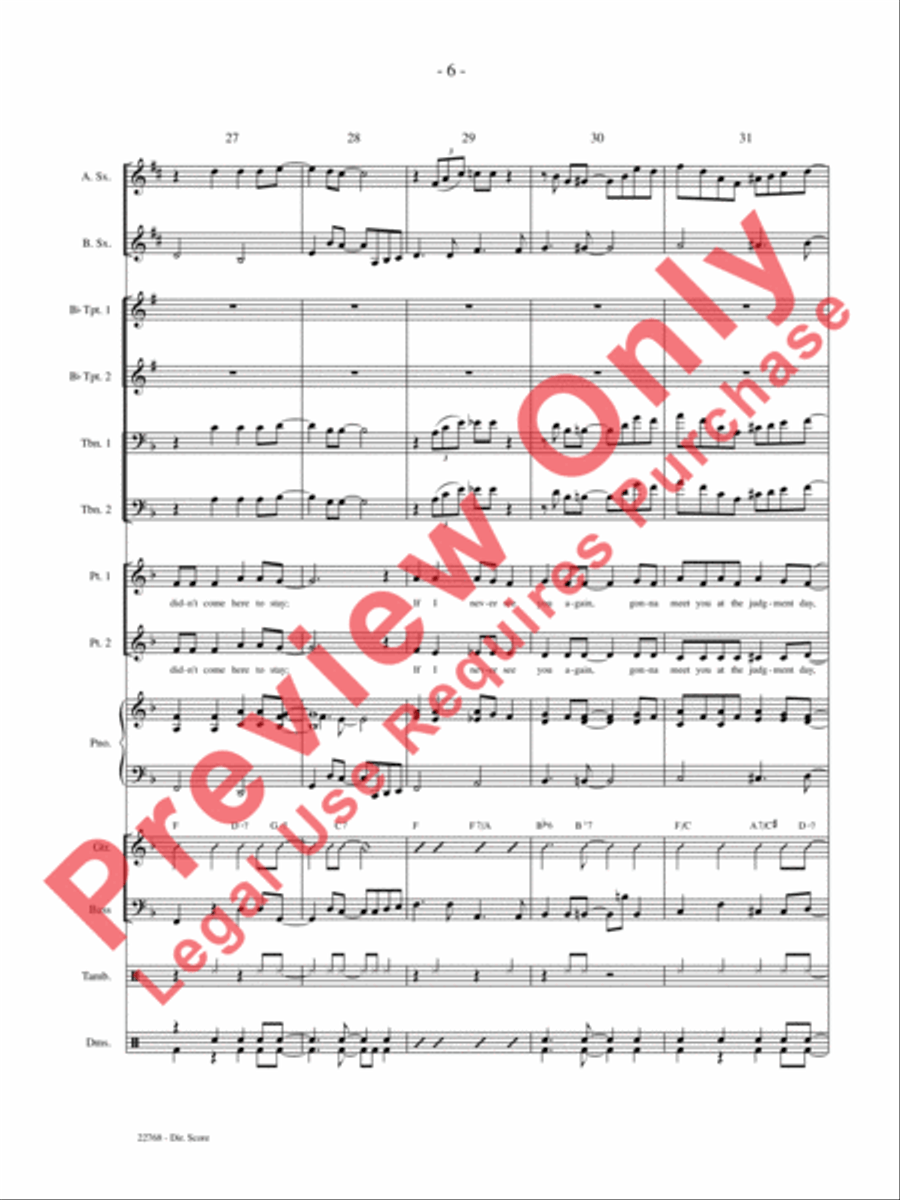 Climbing Up the Mountain Choir scores gallery preview page 7