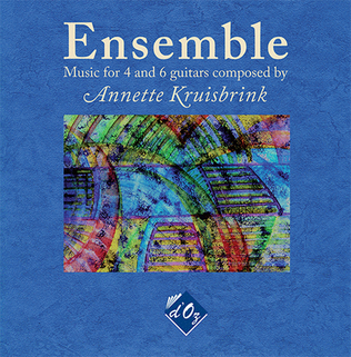Book cover for Ensemble - Music for 4 and 6 guitars CD