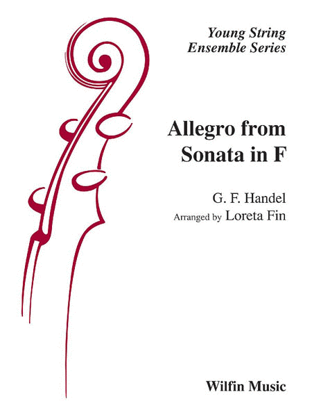 Allegro from Sonata in F image number null