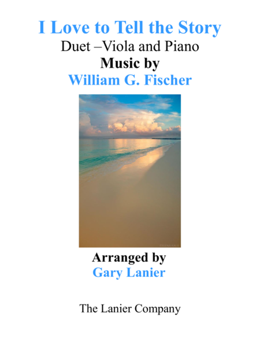 I LOVE TO TELL THE STORY (Duet – Viola & Piano with Parts) image number null