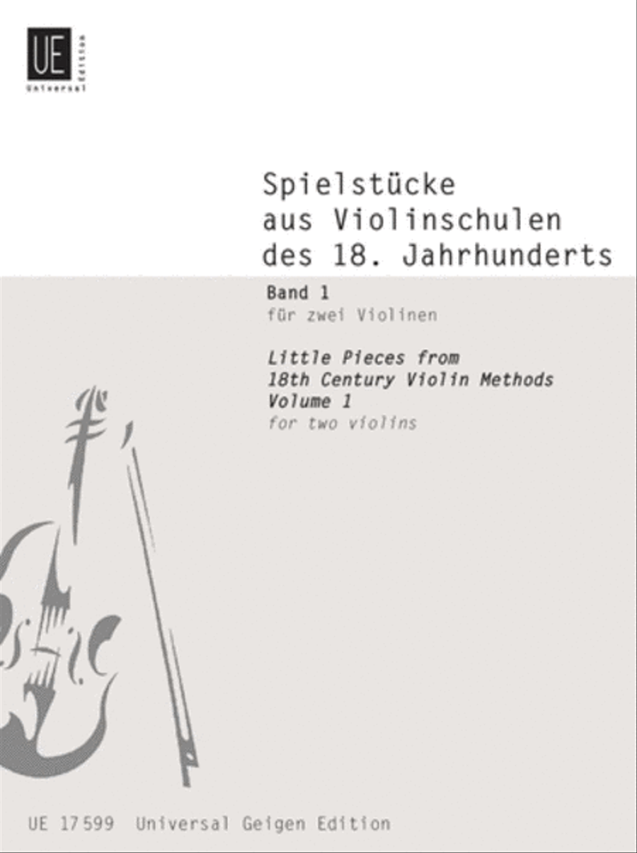 Little Pieces,18 Cent.Violin M