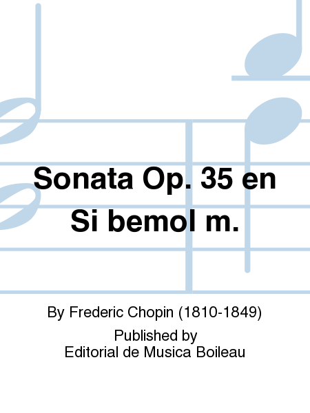 Sonata Op. 35 en Si bemol m.