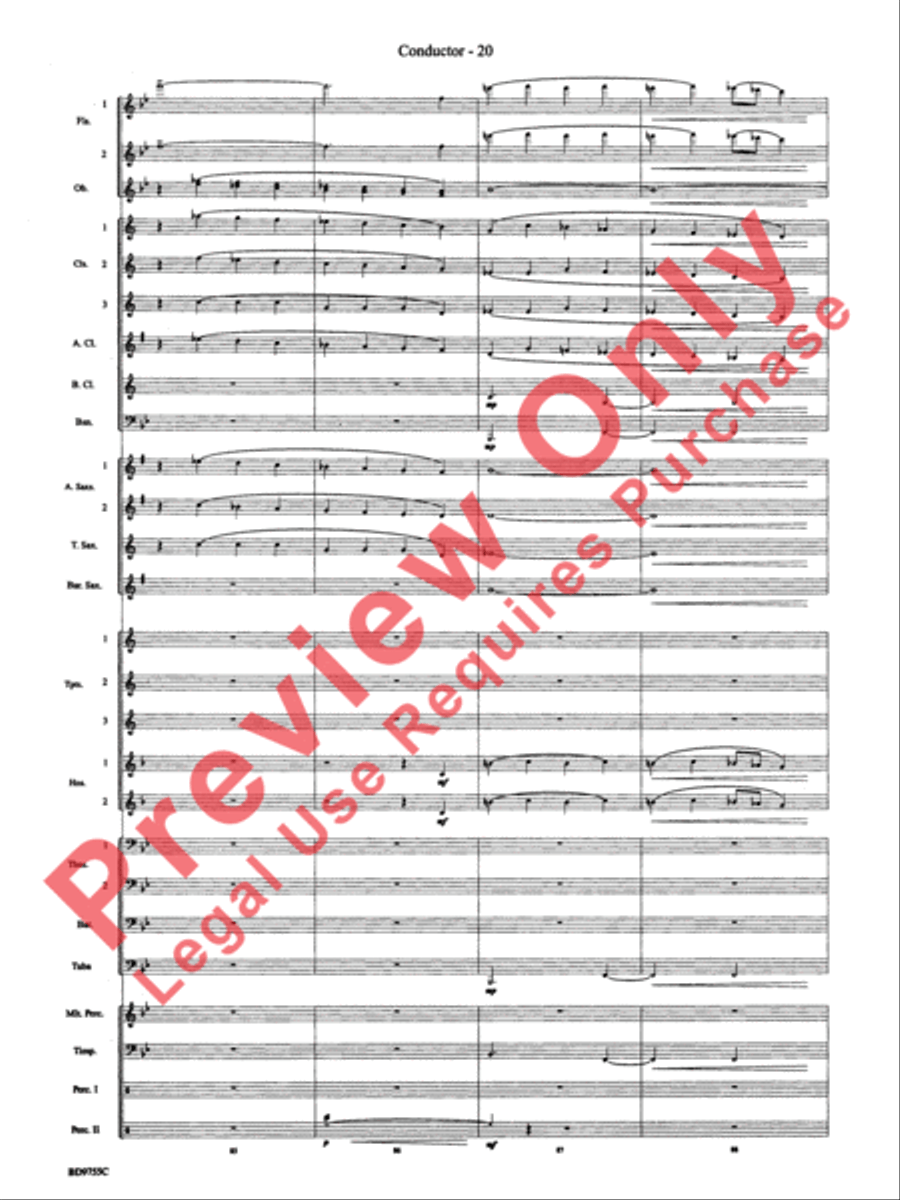 The Maelstrom The Maelstrom Concert Band scores gallery preview page 23