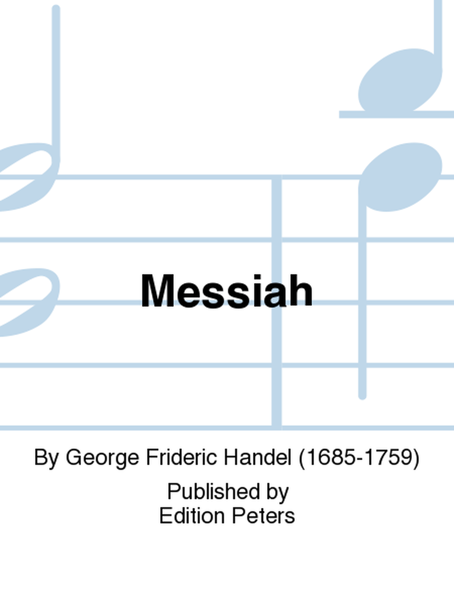 Der Messias / Messiah HWV 56