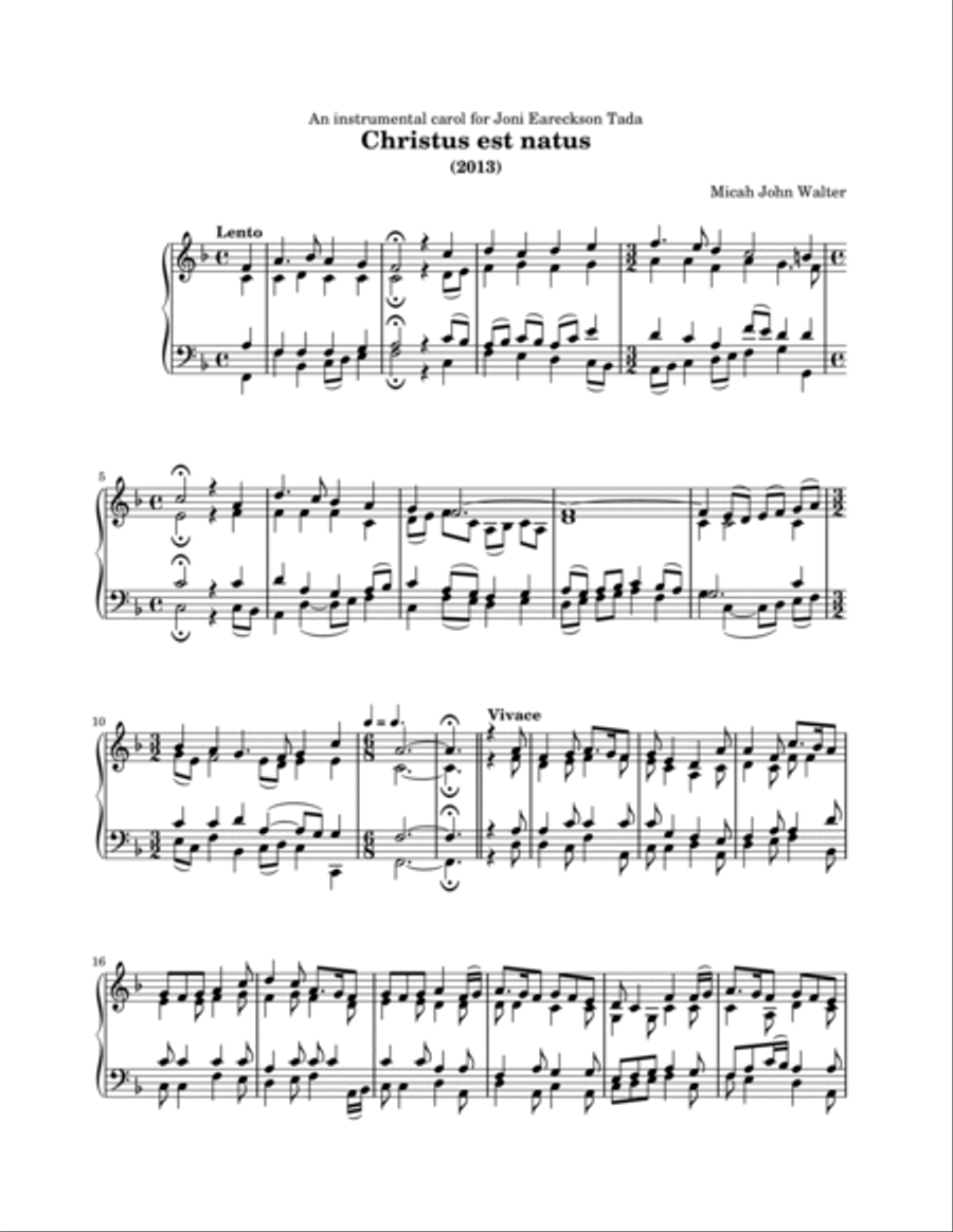 Carols without words Carols without words Chamber Orchestra scores gallery preview page 3