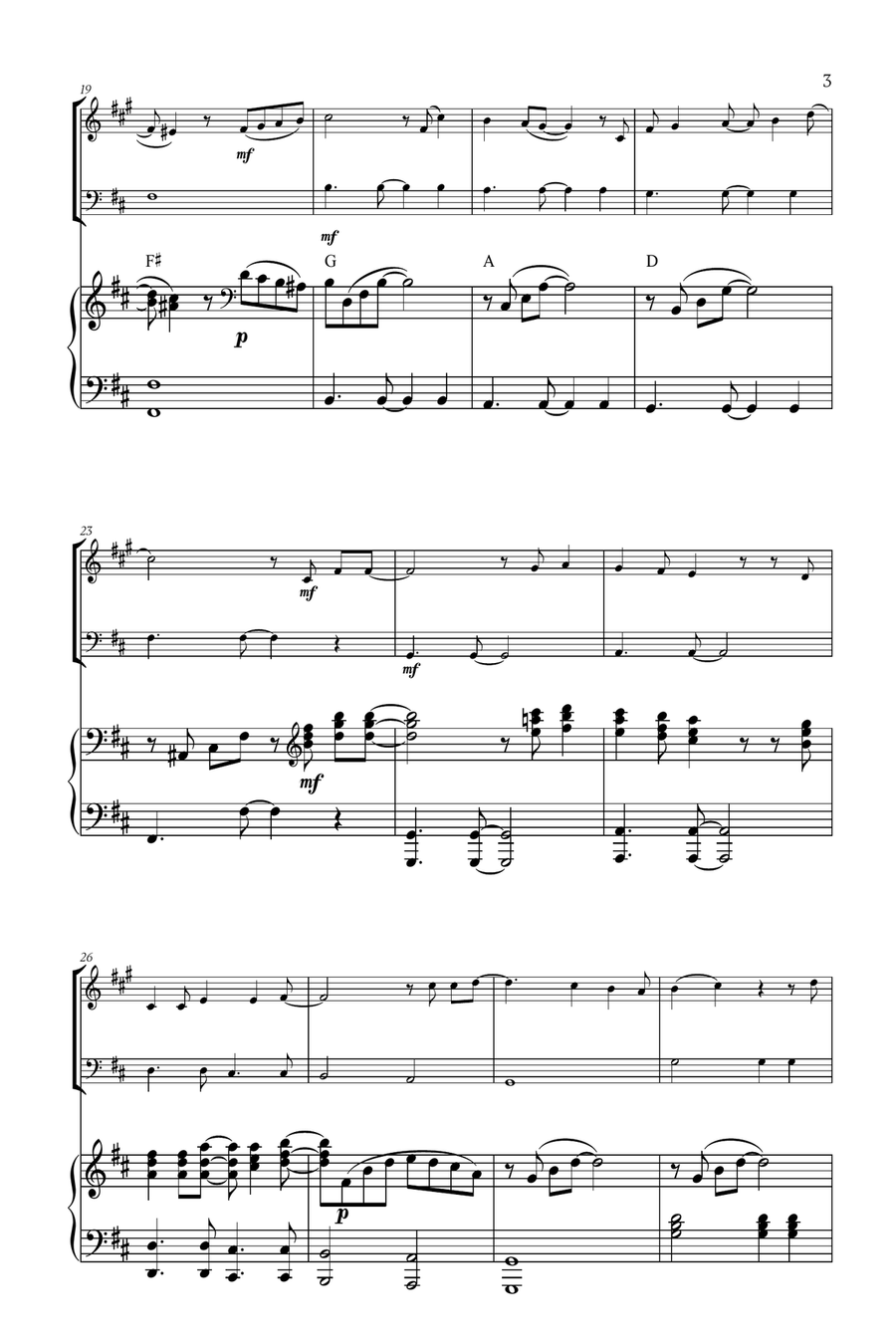 Mary, Did You Know? Mary, Did You Know? Horn scores gallery preview page 3