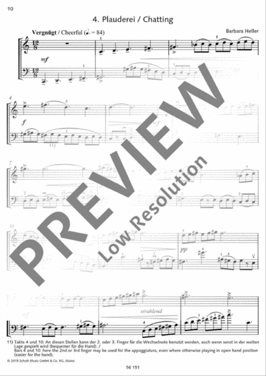 Dialogues String Duet scores gallery preview page 11