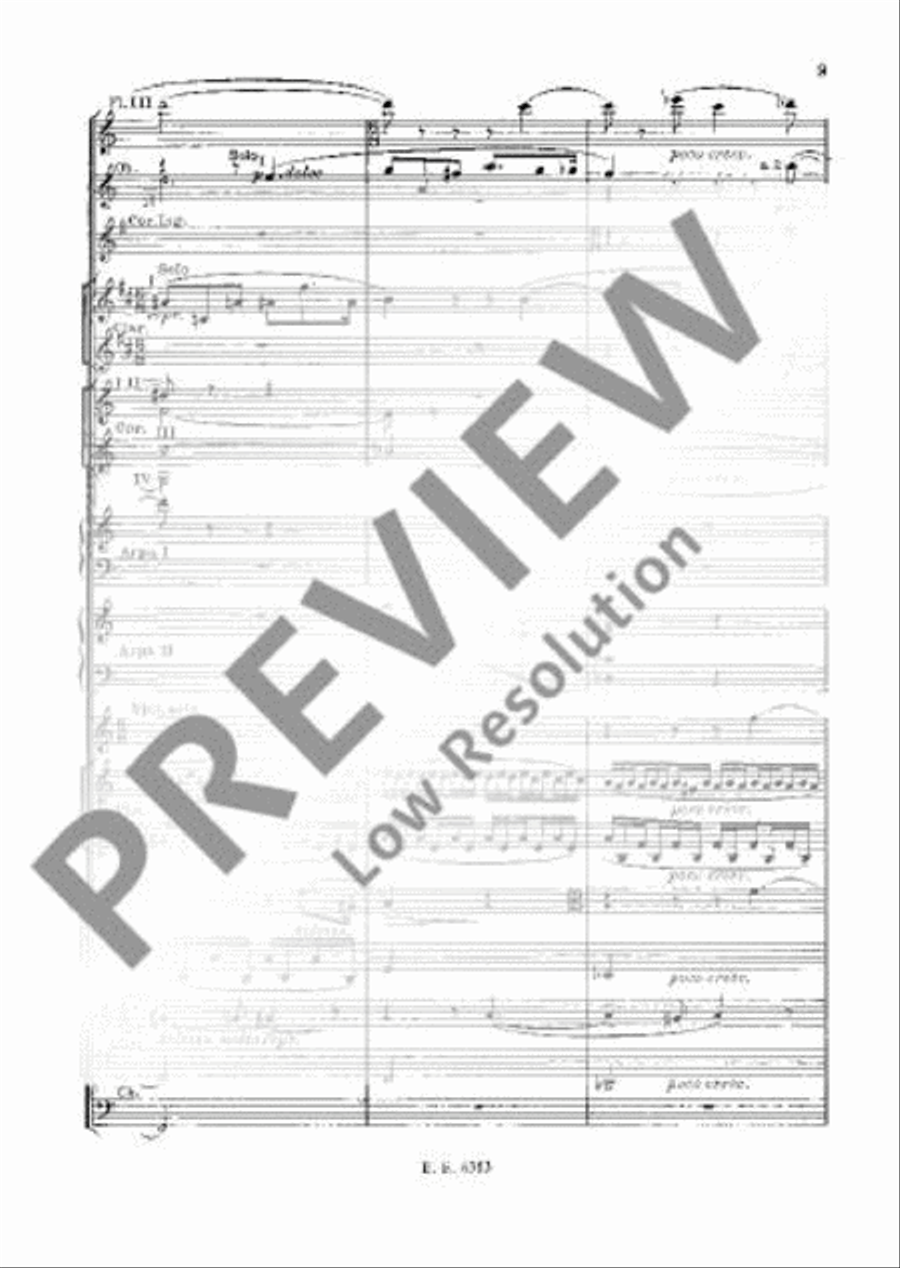 Le Poème de l'extase Orchestra scores gallery preview page 14