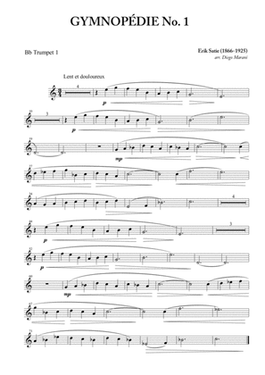 Book cover for Gymnopédie No. 1 for Brass Quintet
