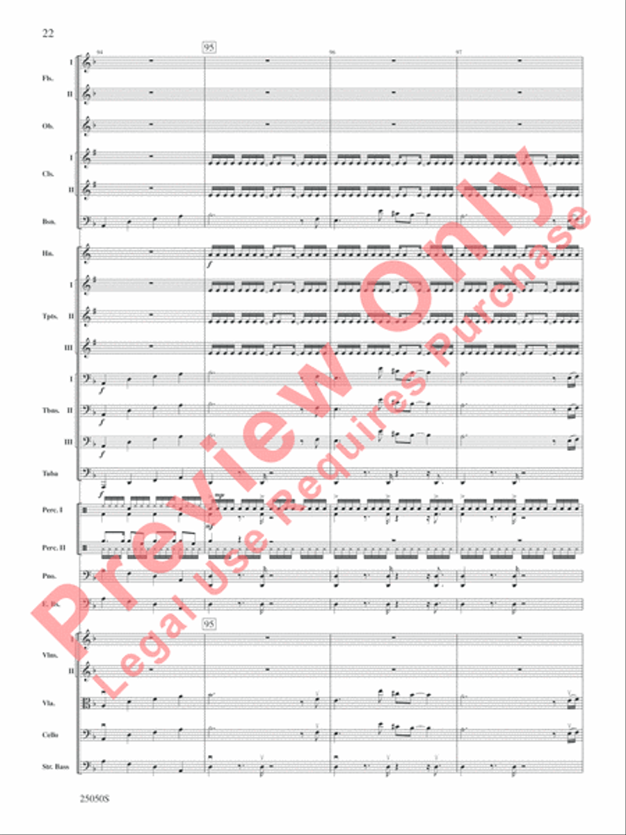 The Children of Sanchez The Children of Sanchez Full Orchestra scores gallery preview page 23
