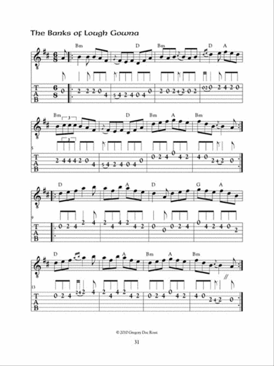 Celtic Guitar Celtic Guitar Guitar Tablature scores gallery preview page 4