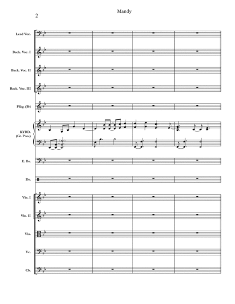 Mandy Large Ensemble scores gallery preview page 2