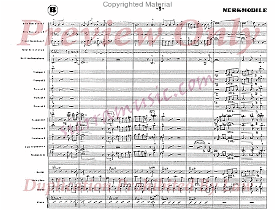 Nerkmobile Nerkmobile Jazz Ensemble scores gallery preview page 6